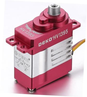 China DEKO SERVO HV1395 Full CNC Alu Case Digital Coreless motor Micro servo mini 9g servo For 450-550#Heli cyclic, Airplane for sale