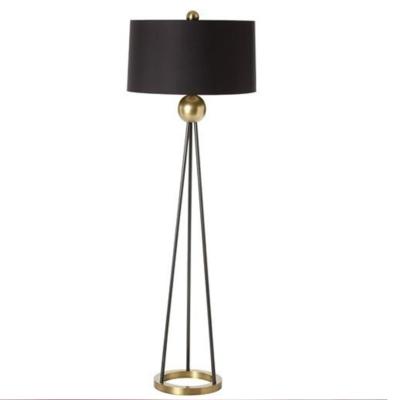 China Post Modern Tripod Drop Designer Decorative Corner Standing Led Floor Lamp for sale