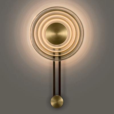 China KaiShiDi wall lamp classic design led metal wall light for hotel loft villa bedroom for sale