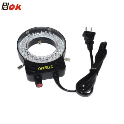 China Factory Wholesale Adjustable Brightness OK65 Led Ring Lamp For Microscope OK65LED for sale