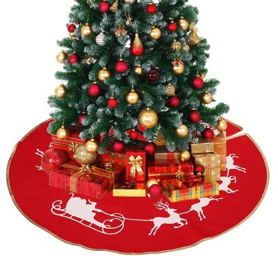 China Popular Fabric Christmas Decoration Bedroom Christmas Ornament Floor Mat Christmas for sale