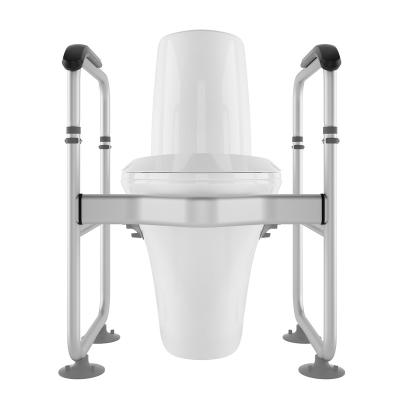 China 2022 China Factory Hot Sale Modern Bathroom Safety Aid Alone Rack Medical Toilet Rail 2022 For Disabled for sale