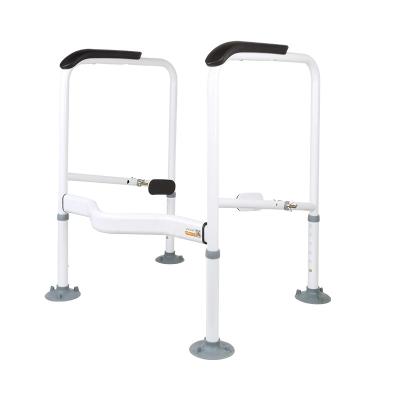 China Factory Excellent Environmental Friendly Safety Railing Toilet Safety Frame Medical Patient Adjustable Grab Bar For Elderly for sale