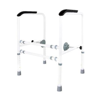 China New Design Environmental Friendly Supplier Professional Size Adjustable Medical Patient Safety Rails Toilet Frame For The Elderly for sale