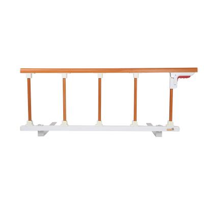 China Wholesale Medical Rehabilitation Therapy Aluminum Alloy Bedside Safety Railing Support Guard Rail for Older Adults for sale