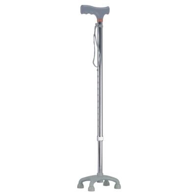 China 2022 Environmental Friendly Stainless Steel Disabled Walk Crutch For Old Big Four Legs Elbow Supports Customized Price for sale