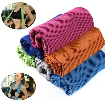 China Amazon Best New QUICK DRY Selling Sports Ice Towel Gym Jogging Running Instant Reusable Durable Ice Cool Pad Cooling Sweat Tool for sale