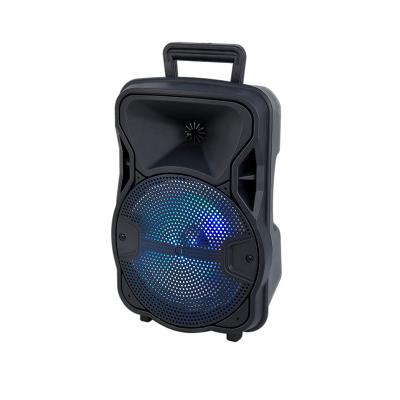 China 8 inch wireless portable cheap speaker factory outdoor karaoke speaker with microphone for sale