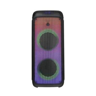 China TWS 2022 Fire Flame Led Bass Partybox Karaoke Party Speakers Box 100 Lightweight Wireless Party Speaker Outdoor Wireless Speaker for sale