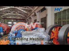 PLC Rigid Stranding Machine 156r/min For Copper / Aluminum Wires