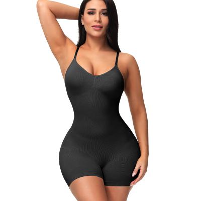 China Custom Women Breathable Seamless Logo Body Shaper Hip Enhancer Butt Lifter Jumpsuit Shapers Waist Shapewear for sale