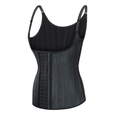 China Breathable Latex Hooks Steel Trainer Vest Corset Custom Logo Women Body Shaper Bone Size 25 for sale