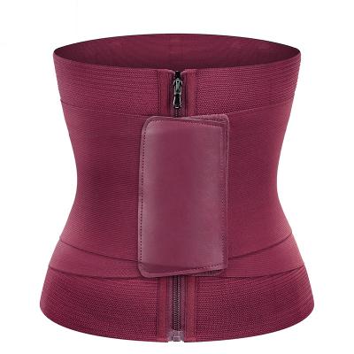 China OEM Service Waist Support Belly Band Belly Trimmer Belt Breathable Waist Trainer Belt for sale