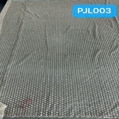 China New Design Shrink-Resistant Mesh Embroidered Beads 100% Polyester Fabric Part for sale