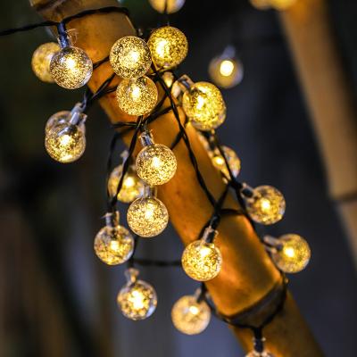 China Warm Small String Lights Decor Chrismas Lights Festival Holiday Waterproof Outdoor Solar Light for sale