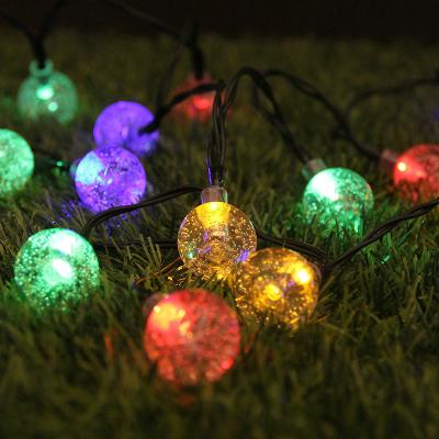 China Wholesale Holiday Flickering Led Solar Tree String Lights Waterproof Solar Christmas Decorations Holiday Light for sale