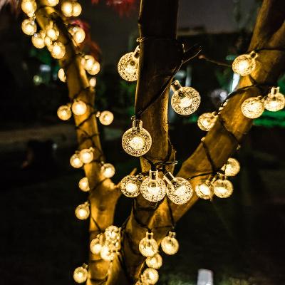 China Outdoor Waterproof Solar String Lights Holiday Christmas Decor Tree Lamp Holiday Decoration Sales Promotion Lights for sale