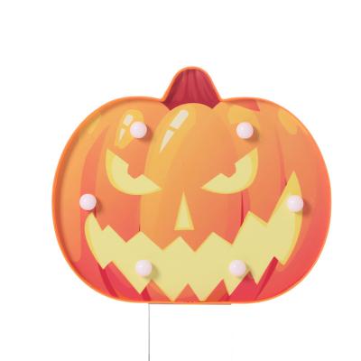 China New Halls Halloween Lamp Bat Spider Skull Pumpkin Ghost Festival Night Decorative Modeling Lamp for sale