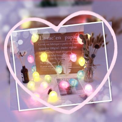 China Hot Sales Good Quality Rooms Room Decoration Colorful Cotton Ball Led String Lights for sale