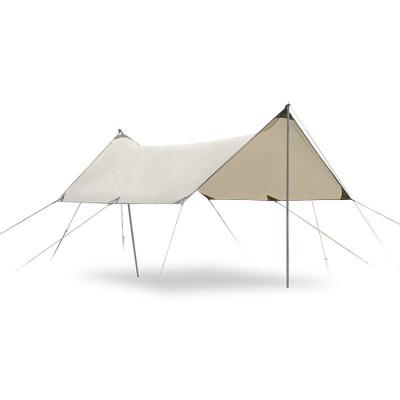 China Outdoor Travel Hiking Outdoor Shade Tent Oxford Cloth Camping Tarp Sun Shelter Sun Shelter Windproof Canopy for sale