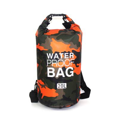 China Eco-friendly Custom Waterproof Sport Backpack Sack Diving Swimming Dry Bag for sale