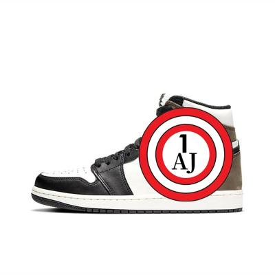 China CUSHIONING 2022OG 1 Mens Sneakers Original AJ Logo Red Wings Rover Shoes James AJ 1 White Basketball Shoe for sale