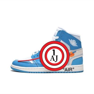 China 2022 CUSHIONING Customized Retro Chicago AJ 1 High Quality Leather Mens Sneakers Brand Fashion Basketball Shoes Women Men for sale