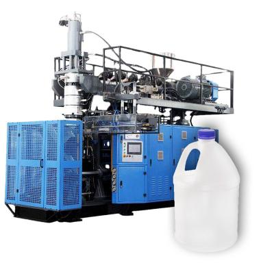 China HDPE single container head bottle single station matrix liquid goods transporting fan machine blow molding machines for sale