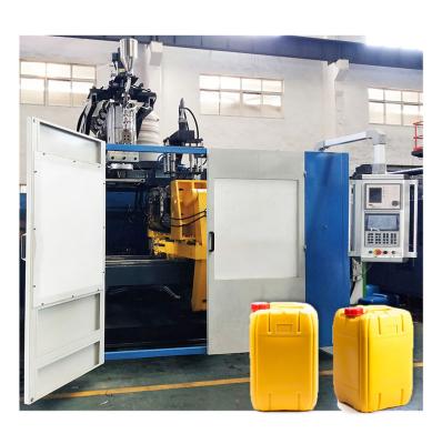 China Plastic bottle jerrycan blow molding machine HDPE extrusion blow molding machine price for sale