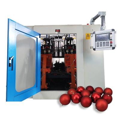 China Bottle Christmas Tree Ornament Unbreakable Plastic Balls Making Machine Blow Molding Production Line for sale