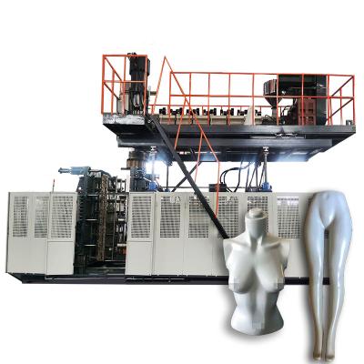 China Plastic Bottle Bust Hollow Male Female Mannequin Model Making Machinery Blow Integral Molding Machine for sale