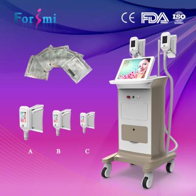 China 3 Cryo handles fat freezing cryolipolysis machine for fat cell freezing treatment for sale