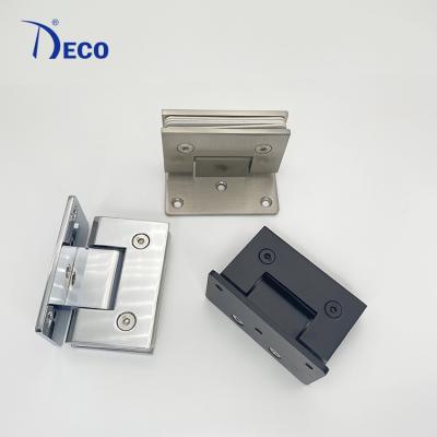 China High Quality Modern DECO Shower Door Hinges 304 Wall to Glass Hinge Door Stainless Steel Glass Hinges for sale