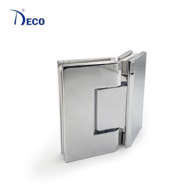 China Wholesale High Quality Modern 135 Degree Glass To Mirror Glass Zinc Alloy Shower Chrome Glass Door Hinge for sale