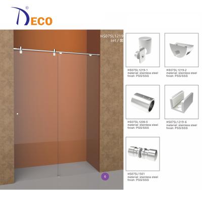 China 2021 Modern Glass Shower Doors Factory Price Modern Style Sliding Shower Doors Aluminum Hardware for sale