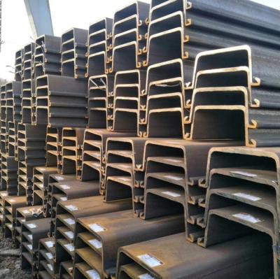 China Building Construction Profiles U Shape Hot Rolled Steel Sheet Pile For Building Material Factory for sale