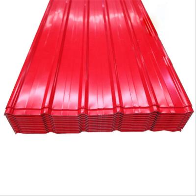 China Structural Steel Color Coated Metal Cheap Zinc Corrugated Steel Roofing Sheet for sale