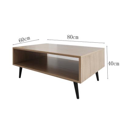 China Promotion Brown Living Room Center Table Modern Design Style Coffee Table Modern Professional Custom Coffee Table for sale