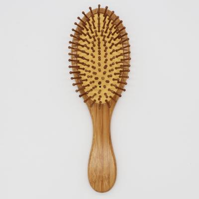 China OEM/ODM Eco-friendly Bamboo Hairbrush Fashion Bristle Bamboo Hair Brush for sale