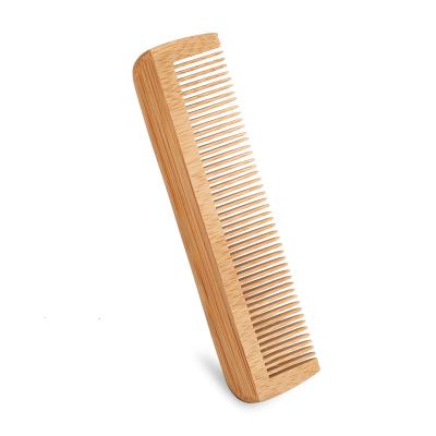 China Eco-friendly Biodegradable 100% Ready Home To Board Detangling Bamboo Hair Comb for sale