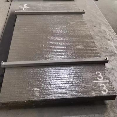 Κίνα EH360 EH400 EH500 EH550 Chromium Carbide Overlay Plate Wear Plate Bimetallic Hardfacing Cladding Wear Steel Plate προς πώληση