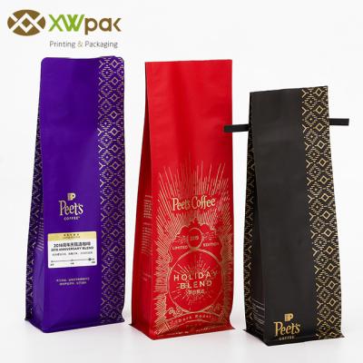 China SGS k PE 1kg  Coffee Bean Packaging Bags Offset Printing for sale