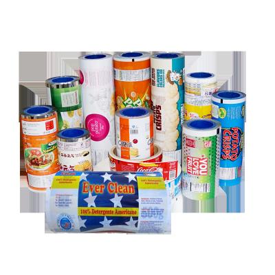 China Custom Aluminum Foil Laminated Polyester Film , Safe Food Grade Plastic Film Roll for sale