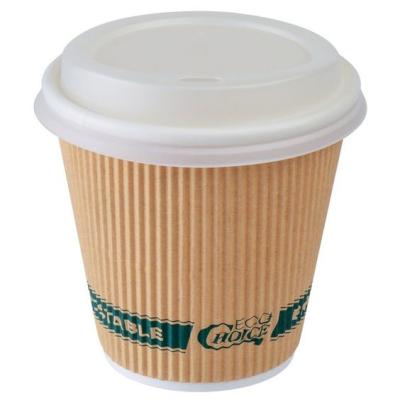 China 8oz / 12oz / 16 Oz Disposable Coffee Cups With Lids , Sleeve Single Wall Coffee Cups for sale