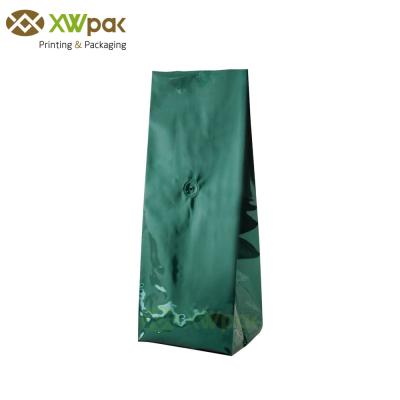 China 250g 500g Stock Coffee Bags Non Printed Matte Finish Aluminum Foil k Side Gusset for sale