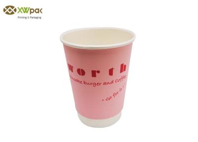 China 150gsm Biodegradable Pretty Disposable Paper Coffee Cups for sale