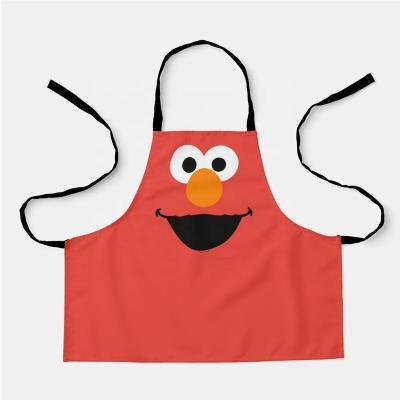 China Custom Digital Printed Cotton Drinks/Food MYGO NEW Adjustable Straps Kid's Kitchen Cooking Chef Apron For Kids for sale