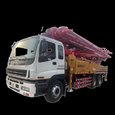 China Construction Material Shops Strong Supply Equipment SANY ISUZU Truck 46M Mounted Concrete Pump For Heavy Duty Working Condition Roller For Sale for sale