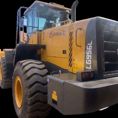 China Durable Building Material Stores Machine Second Hand Original Used LINGONG LG956L Wheel Loader From In The Yard For Sale for sale