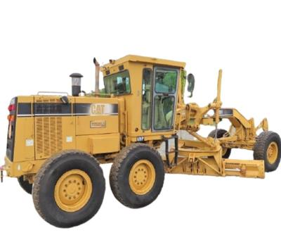 China Garment Shops Used Caterpillar 140H Motor Grader In Yard For Sale for sale